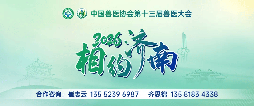 中國獸醫協會關於召開第十三屆獸醫大會暨2026畜牧獸醫用品展覽會的通知（第一輪）