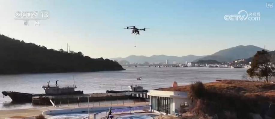 海島物流邁入“低空時代” “點對點”直達百姓享受高效普惠物流服務