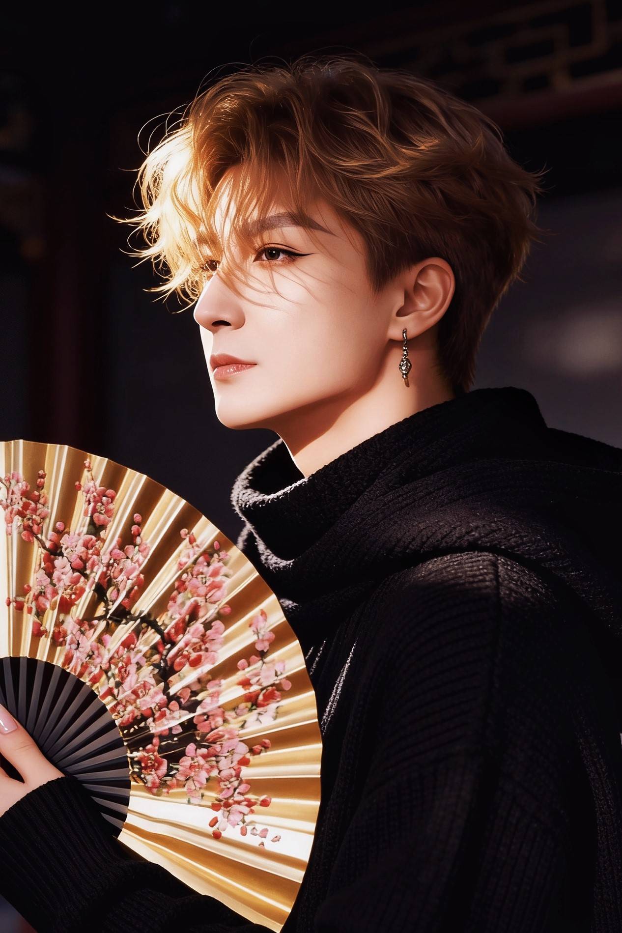 国风次元两相宜 章磊全新动漫写真诠释跨界美学