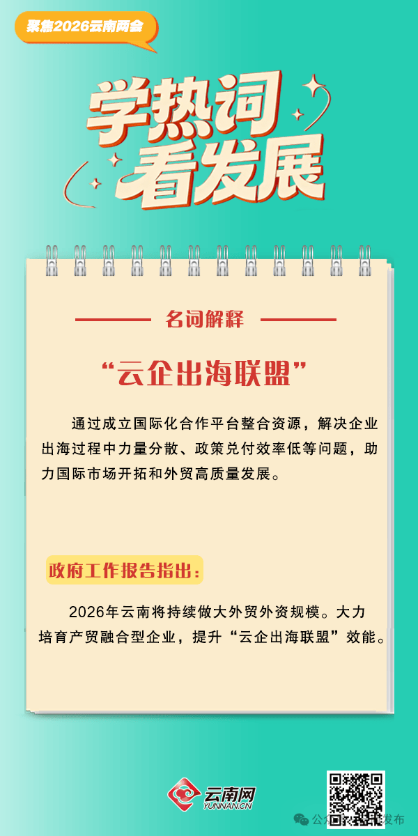 【聚焦2026雲南省兩會】2026年雲南省政府工作報告熱詞出爐！收藏學習→