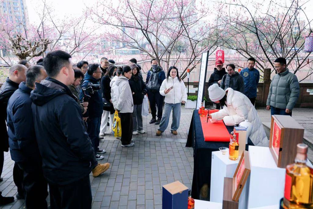 迎新春、品梅韻，成都望江樓公園書法雅集賀新春