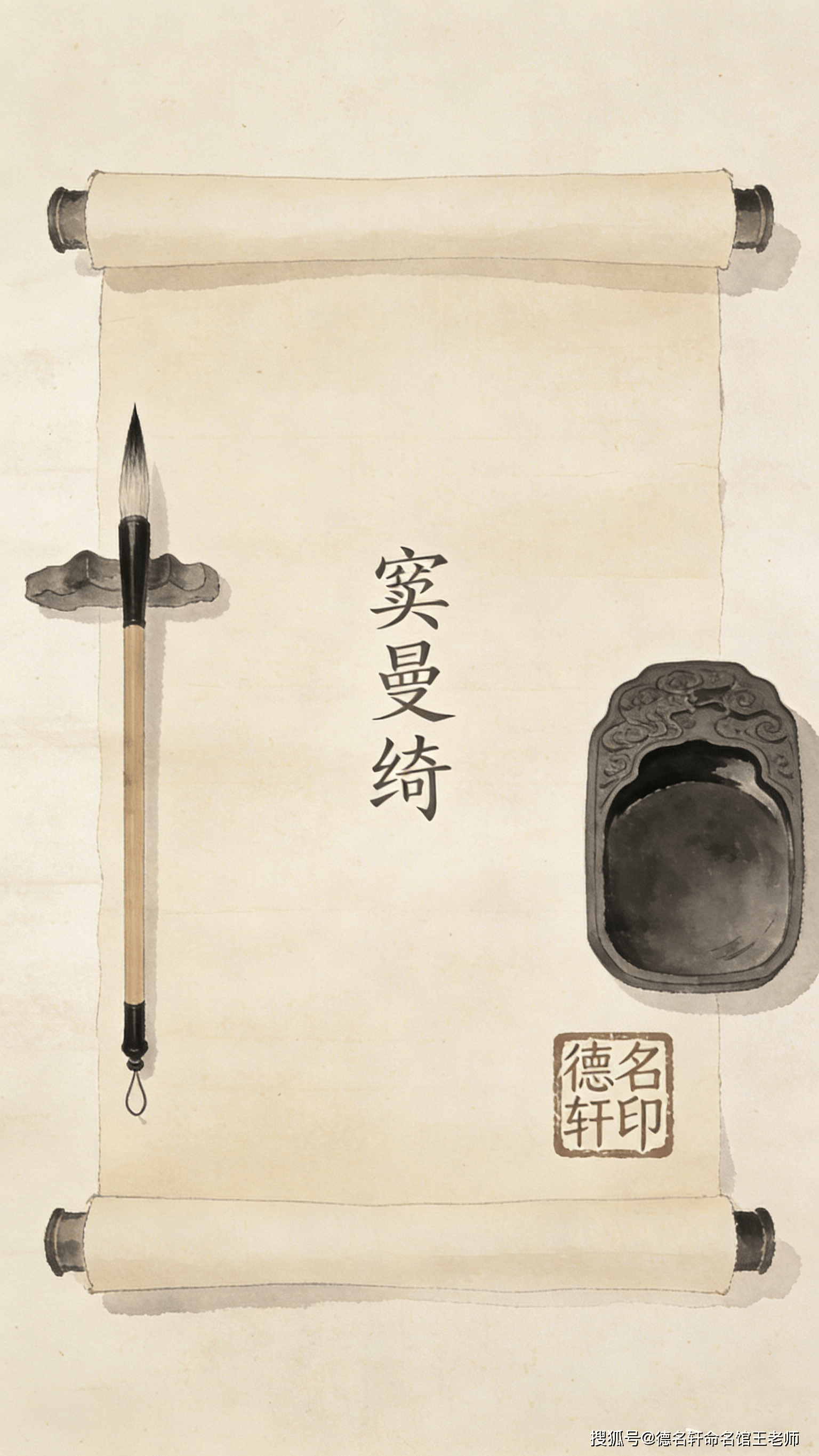 原創寶寶起名案例 竇曼綺：曼舞綺羅，竇門錦繡