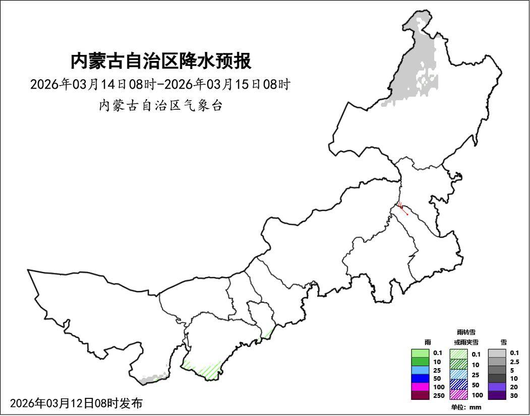 強冷空氣裹挾大風沙塵快速向內蒙古推進→