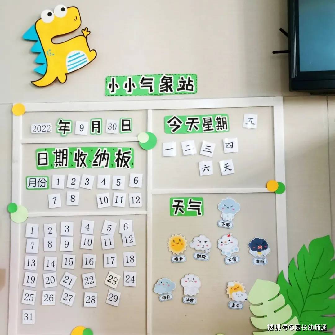 幼兒園一日生活環創合集，可愛又有趣！看過的幼師都收藏了！