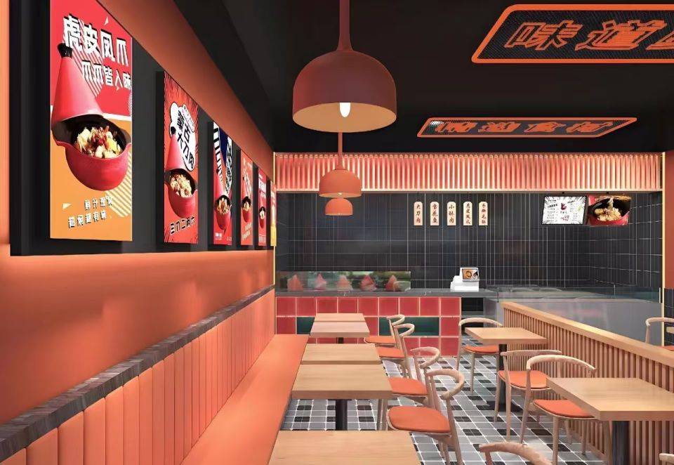 陝西餐飲店裝修設計，陝西餐廳裝修設計施工，陝西酒店宴會廳裝修