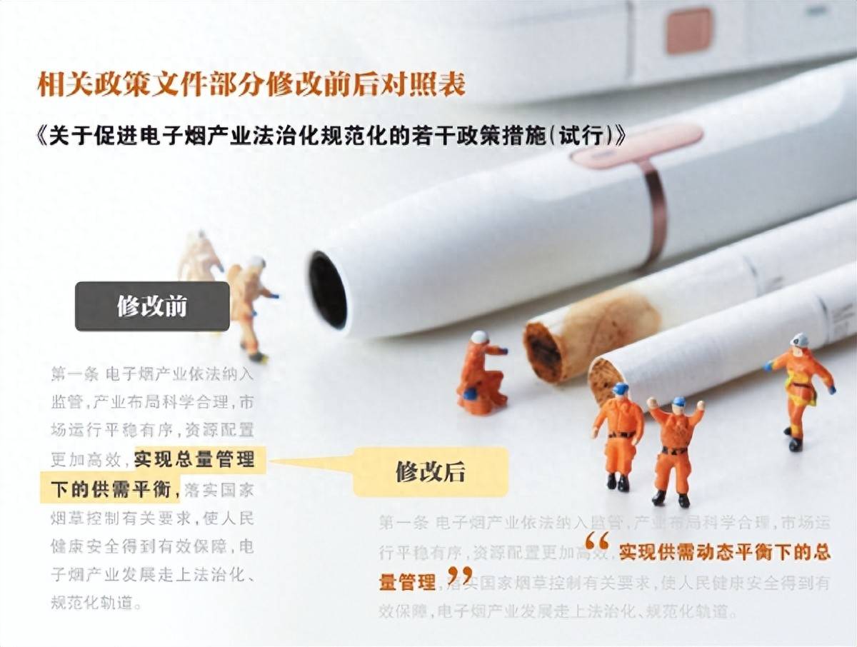 從源頭嚴控產能 電子煙監管迎新變化