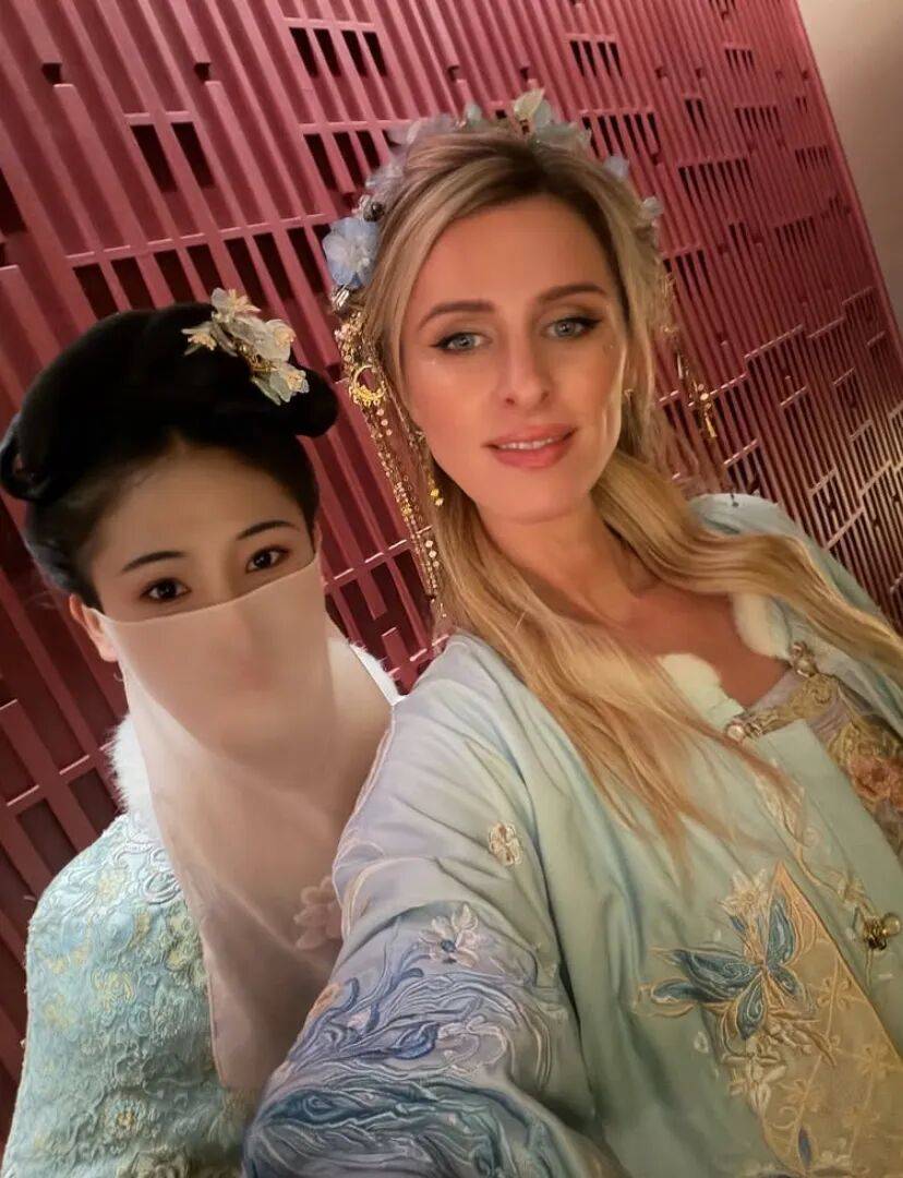 美國名媛突然來中國旅遊了！