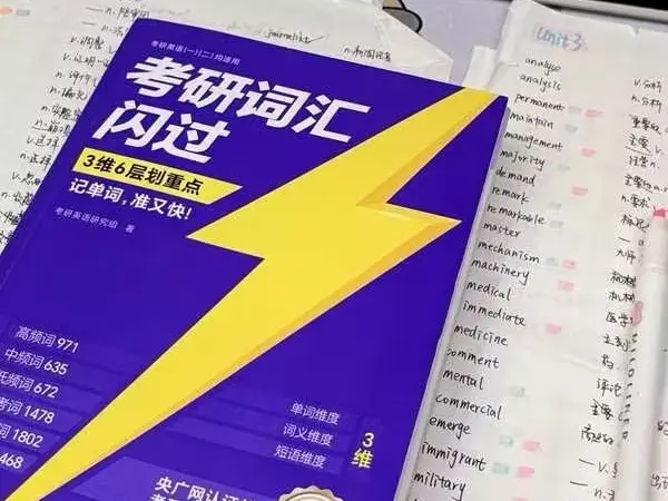 《考研詞彙閃過》如何貼合考研各階段的詞彙複習需求