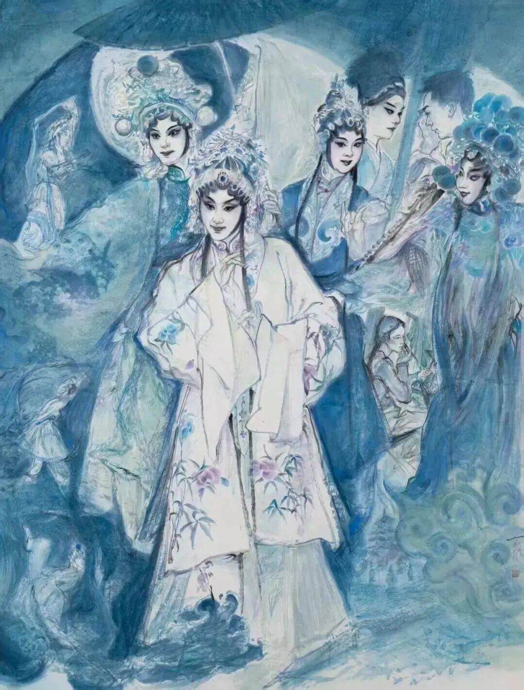 中國畫的筆墨探索 | “中央美院研究生畢業展”作品秀