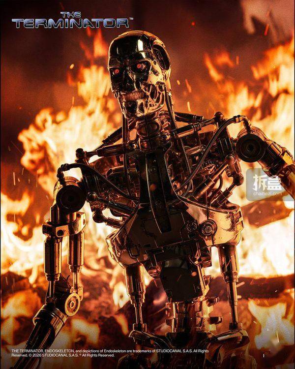 INART 終結者 T-800 內骨骼 1/6 收藏級可動人偶