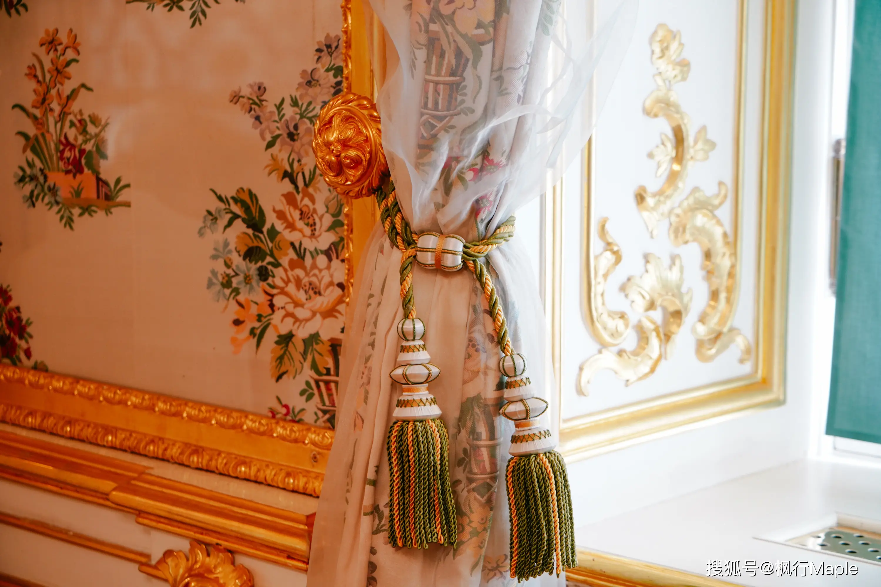 原創賣窗簾桌布的，都請來聖彼得堡夏宮學習下吧