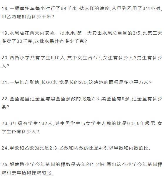 小學奧數66道必考經典應用題型，附答案及解析！