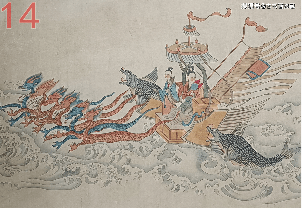 羅明端： 顧愷之三大名畫之一，民間收藏《洛神賦圖》