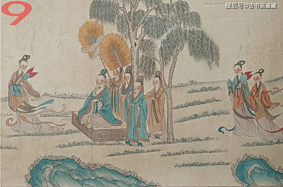 羅明端： 顧愷之三大名畫之一，民間收藏《洛神賦圖》